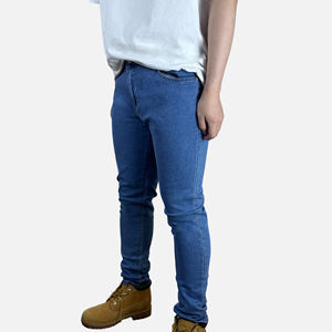 Vente directe usine – Nouveaux jeans décontractés slim coupe droite pour homme, style urbain durable, idéaux pour l'automne, le printemps et l'été – Offre spéciale - Product Image 4
