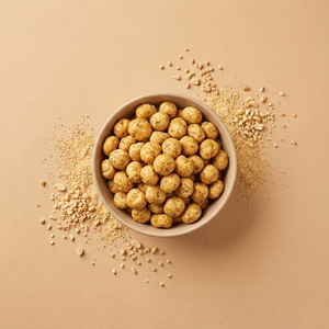 Mantequilla de Maní Makhana (Fox Nuts) |   Snack de Proteína de Semillas de Loto Tostadas |   Proveedor de Semillas de Nenúfares Aromatizadas al por Mayor - Product Image 6