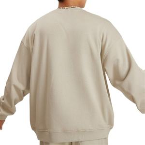 เสื้อฮู้ดดี้ผู้ชาย หนัก 400 กรัม ผ้าฝ้าย 100% กันยับ คอกลม ผ้าฟลีซ ทรงหลวม ใส่สบาย สำหรับฤดูใบไม้ร่วง - Product Image 2