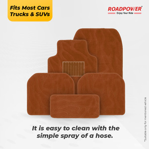 ROADPOWER (RP-MAT-188) Alfombrillas universales premium de 5 piezas para coche, para asientos delanteros y traseros, protegen el vehículo de la suciedad - Product Image 2