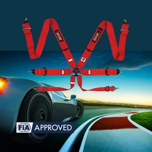 ECO Motorsport Safety Harness TBRACING FIA 8853 2016 6 Point Aluminum Cam Lock Buckle Custom Logo Brand Agency - Product Image 1