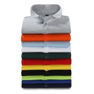 Camisetas Polo Lisas Personalizadas al por Mayor, Orgánicas, de 200 Gramos, en Verde Menta, Negro y Rojo, para Hombre - Product Image 1