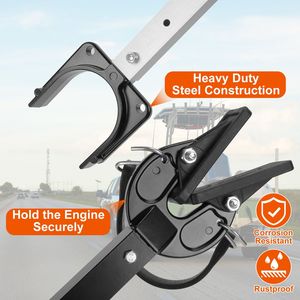 Supporto Regolabile per Motore Fuoribordo 28-40 Pollici, Ammortizzatore per Specchio di Poppa, Accessorio di Protezione per Motore Barca - Product Image 6