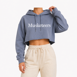 Sudadera Corta de Algodón 100% con Cremallera para Mujer, Estilo Oversize, Hombros Caídos, Felpa Pesada, Lavado Ácido, Ecológica, Personalizada OEM/ODM - Product Image 4