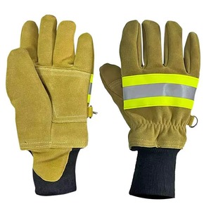 Guantes de Bombero Económicos, Resistentes al Fuego, Protección para los Dedos - Product Image 1
