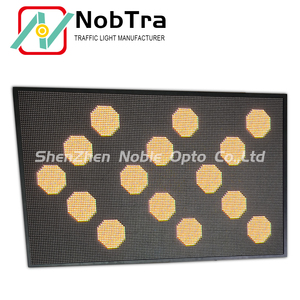 Pantalla LED de Matriz de Puntos Tipo Soporte Móvil VMS, Señalización Visual de Advertencia de Tráfico, Adecuada para Secciones Temporales de Construcción - Product Image 3