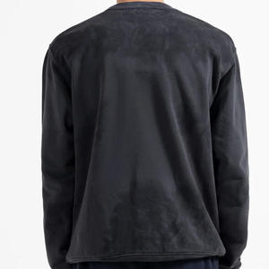 Custom <b>Men's</b> Fashion Sweatshirt Soft Brushed Fleece Crew Neck <b>Pullover</b> <b>for</b> Outdoor and Urban Wear - Product Image 4