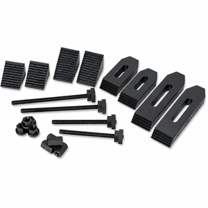 Kit de serrage pour fraiseuse M6 de 24 pièces avec écrous à fente en T de 8 mm, goujons, blocs de positionnement et pinces de positionnement pour le maintien d'objets sur tour - Product Image 2