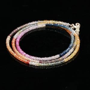 Cuentas Redondas Facetadas de Citrino de Calidad AAA para la Fabricación de Joyas, 2.5-3 mm, 15 Pulgadas de Largo, Tamaño del Orificio de 0.50 mm - Product Image 4