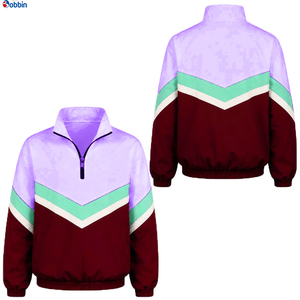 Chaqueta Cortavientos para Mujer BOBBIN INDUSTRIES, Manga Larga, Cierre Frontal con Cremallera, Diseño con Bloques de Color, Resistente al Viento, con Capucha, Reversible, Transpirable, de Secado Rápido - Product Image 2