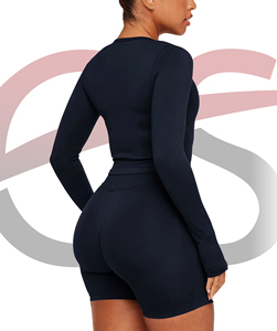 Best Quality Women's Gym Wear Yoga Set Pakistan Made with New Design Made From the Best Material - Product Image 5