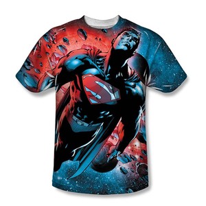 Camisetas Casuales de Cuello Redondo para Hombre, al por Mayor, con Estampado Digital Personalizado en la Parte Delantera, Corte Regular, Transpirables, de Secado Rápido, Poliéster/Algodón - Product Image 6