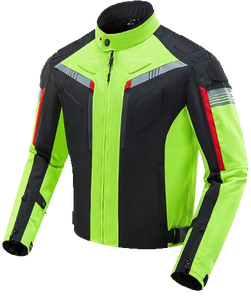 Chaqueta de Motocicleta Unisex Impermeable y Cortavientos con Protección CE, Equipo de Protección Corporal Completo, para Todas las Estaciones, Ignífuga y de Secado Rápido - Product Image 2