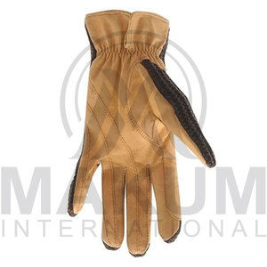 Gants en cuir longs jusqu'au poignet, non doublés, thermiques, pour l'hiver, style uni, pour l'extérieur - Product Image 2