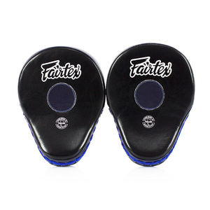 Dernier modèle bleu marine et noir Fairtex Focus Miitt, équipement d'entraînement en cuir de vache véritable, cible de boxe Fairtex CP-FM-18 - Product Image 3