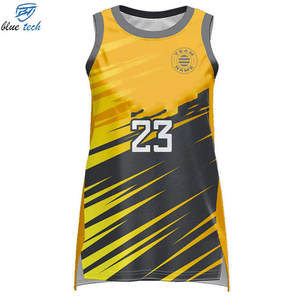 Ensemble de maillots de basket-ball pour femmes de haute qualité, uniforme d'équipe, vente en gros, maillot sans manches, shorts, logo personnalisé imprimé, service OEM - Product Image 3