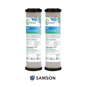 Élément filtrant au charbon pour la filtration de l'eau domestique, certifié NSF, vente en gros - Product Image 1