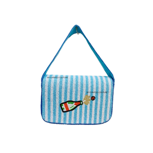 Bolso de hombro con cuentas hecho a mano de alta calidad para fiestas nocturnas, compras y eventos especiales, bolsos temáticos personalizables disponibles. - Product Image 5