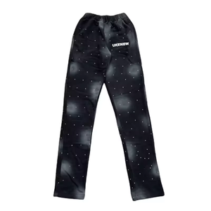Ensemble de survêtement en molleton lavande pour homme, sweat-shirt à capuche et pantalon de jogging, deux pièces, vêtements de sport d'hiver - Product Image 4
