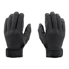Gants en cuir à doigts entiers, noirs, antidérapants, unisexes, toutes saisons, paume en cuir, idéaux pour l'escalade, l'alpinisme, etc. - Product Image 3