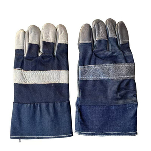 Guantes de Cuero para Soldadura Eléctrica, Resistentes al Desgaste, Duraderos, Suaves, Ignífugos, Resistentes a Salpicaduras y Chispas - Product Image 5