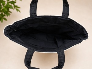 Eco-Friendly Lightweight <b>Canvas</b> Tote <b>Bag</b> with <b>Large</b> Capacity Open Closure Shoulder Handle for Casual Beach Shopping (Women) - Product Image 1