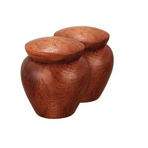 Walnut Carved Cremation Urn Wooden Ashes <b>Keepsake</b> <b>Memorial</b> <b>Box</b> Adult Funeral Urn Custom Color - Product Image 2