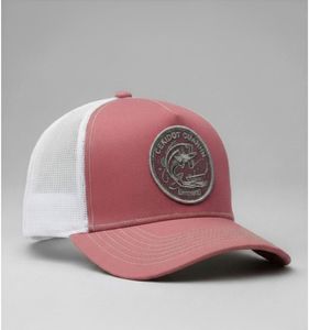 Casquette Snapback Rose et Blanche en Maille avec Logo Brodé Premium sur le Devant, Réglable, Unisexe, Décontractée pour Adultes, Idéale Printemps-Été - Product Image 3