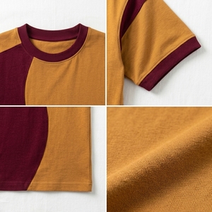 T-shirt athlétique pour homme, coupe ajustée, léger, respirant, motif ondulé, logo personnalisé, fabricant - Product Image 6