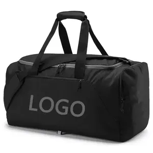 Sac à dos de sport pour homme avec logo personnalisé, sac de sport de gym avec compartiment pour chaussures, sac de voyage et de fitness - Product Image 5
