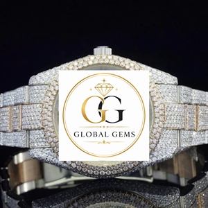 Reloj de Diamantes Totalmente Blanco para Negocios, Eventos Formales y Oficina, Disponible a Precio Accesible, Venta al Por Mayor - Product Image 2