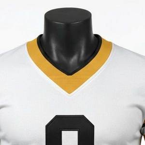 Maillot de football américain personnalisé à sublimation, anti-bactérien, séchage rapide, haute qualité, faible MOQ, prix abordable, directement de l'usine - Product Image 4