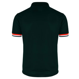 Chemises de sport pour hommes en coton 100% à séchage rapide, taille asiatique, 14 couleurs, impression personnalisée du logo, taille plus, chemises de golf unies, manches courtes - Product Image 3