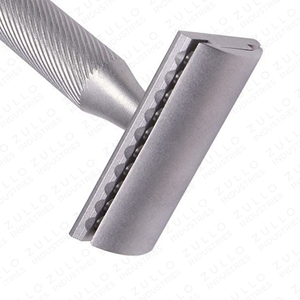Maquinilla de Afeitar de Seguridad Profesional Personalizada de Doble Filo de Acero Inoxidable Reutilizable para Hombres, Barbería y Cuidado Personal - Product Image 2