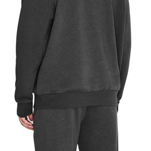 เสื้อสเวตเชิ้ตผ้าฟลีซปักโลโก้ตามสั่งสำหรับผู้ชายคอลเลคชั่นฤดูใบไม้ผลิใหม่ - เนื้อผ้าหนานุ่ม สีพื้น ผลิตจากวัสดุผสมฝ้ายที่เป็นมิตรต่อสิ่งแวดล้อมและระบายอากาศได้ดี - Product Image 6