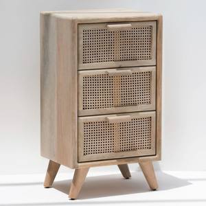 Cómoda Vandana Vesta Solace de Ratán con Cajones, Mueble de Almacenamiento Moderno con Diseño Tejido Natural - Product Image 5