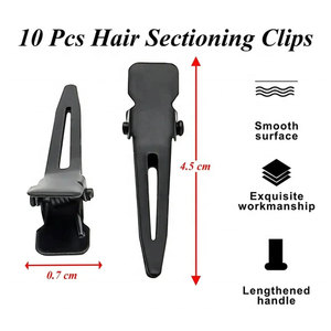 Kit d'outils pour extensions de cheveux en acier de haute qualité, avec pinces, ciseaux, pince à boucles et accessoires complets - Product Image 3