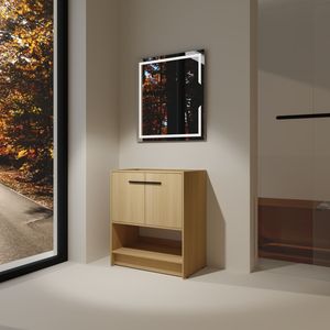 Mobile bagno freestanding da 30 pollici con 2 ante, struttura in compensato (lavello escluso) - Product Image 4