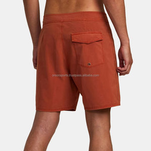 Short de surf extensible dans les 4 directions de conception recyclée personnalisée Short de surf pour hommes en gros - Product Image 3