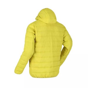 High Quality Warm Canvas Puffer <b>Jacket</b> <b>for</b> <b>Men</b> Hooded Bubble <b>Long</b> Sleeve Zipper Front Logo <b>Men's</b> Clothing Puffer <b>Jackets</b> Fortleo - Product Image 2