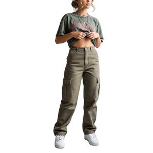 Pantalons cargo tendance pour femmes, pantalons confortables avec poches pour un usage quotidien, service OEM, fournisseur de marque personnalisé de BD - Product Image 2