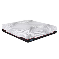 Bestseller Maßgefertigte Premium Atmungsaktive Gestrickte Stoffmatratze mit Druckentlastung Komprimierte Gerollte Gel-Memory-Foam-Matratze