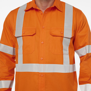 Top Trending Product Reflective <b>Shirts</b> With Customized Logo High Quality <b>Hi</b> <b>Vis</b> Working <b>Shirts</b> With Long Sleeve - Product Image 5
