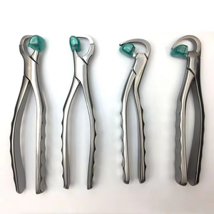 Ensemble de forceps d'extraction dentaire en acier inoxydable réutilisable de haute qualité, 4 pièces - Product Image 2