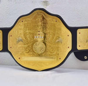 Ceinture de championnat de lutte poids lourd New World REPLICA 4mm - Product Image 1