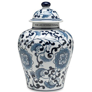 Handcrafted Aluminum Metal Large <b>Ginger</b> <b>Jars</b> Kitchen Storage Table Toppers Designer Multiple Enamel Color <b>Ginger</b> <b>Jar</b> - Product Image 5