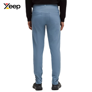 ออกแบบโลโก้ตามสั่ง XEEP รุ่น XC-MT-14 กางเกงขายาวผู้ชายทรงตรง สไตล์ลำลอง เอวสูง น้ำหนักเบา ผลิตจากโพลีเอสเตอร์/คอตตอน ปิดด้วยเชือกผูก - Product Image 2