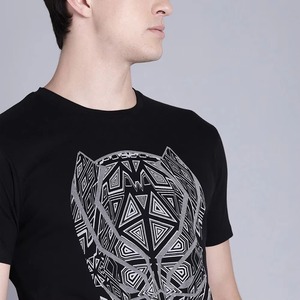Personalized Wholesale <b>NO</b> MOQ Required Printed Men's T Shirt Summer Collection Cotton Polyester Men Microfiber T Shirts - Product Image 2