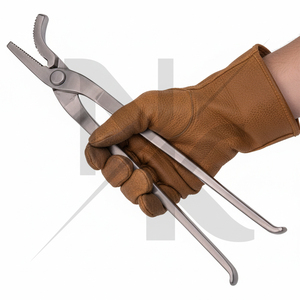 Nuevo Herramienta Manual Reutilizable de Acero Inoxidable para Forjar y Ajustar Herraduras, con Punta Curva para Clavar y Reparar Pezuñas de Caballos - Product Image 5