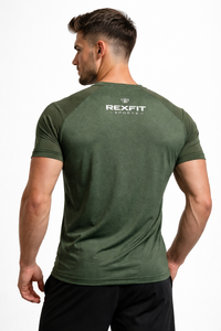 เสื้อยืดแขนยาวผู้ชาย REXFIT SPORTS OEM สำหรับเล่นกีฬา สีพื้นเรียบง่าย สวมใส่สบาย - Product Image 5